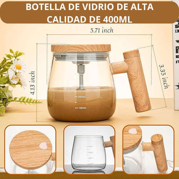 Taza Mug Con Mezclador Automatico