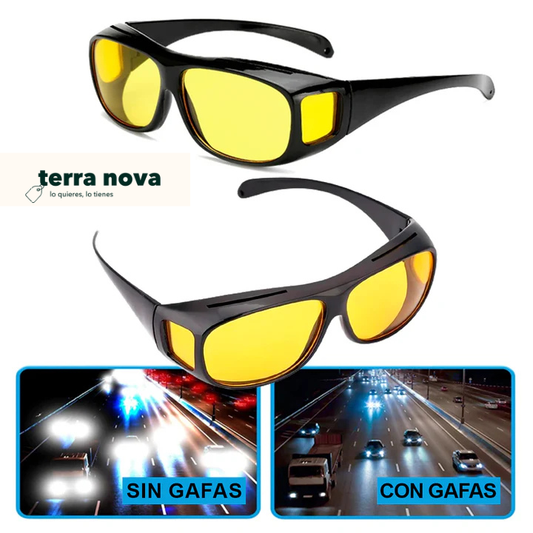 Gafas con vision HD para conducir 2X1 🚗 Elimina reflejos molestos y mejora tu visión al instante