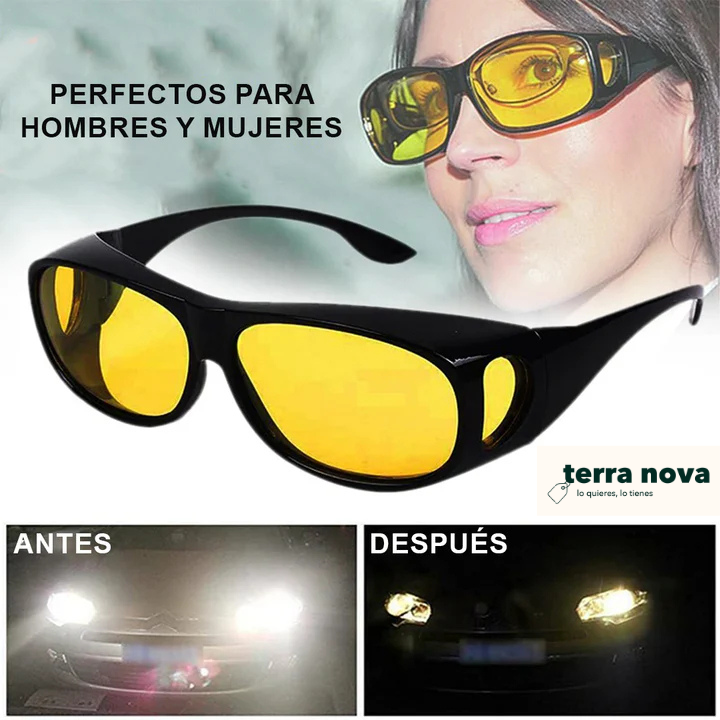Gafas con vision HD para conducir 2X1 🚗 Elimina reflejos molestos y mejora tu visión al instante