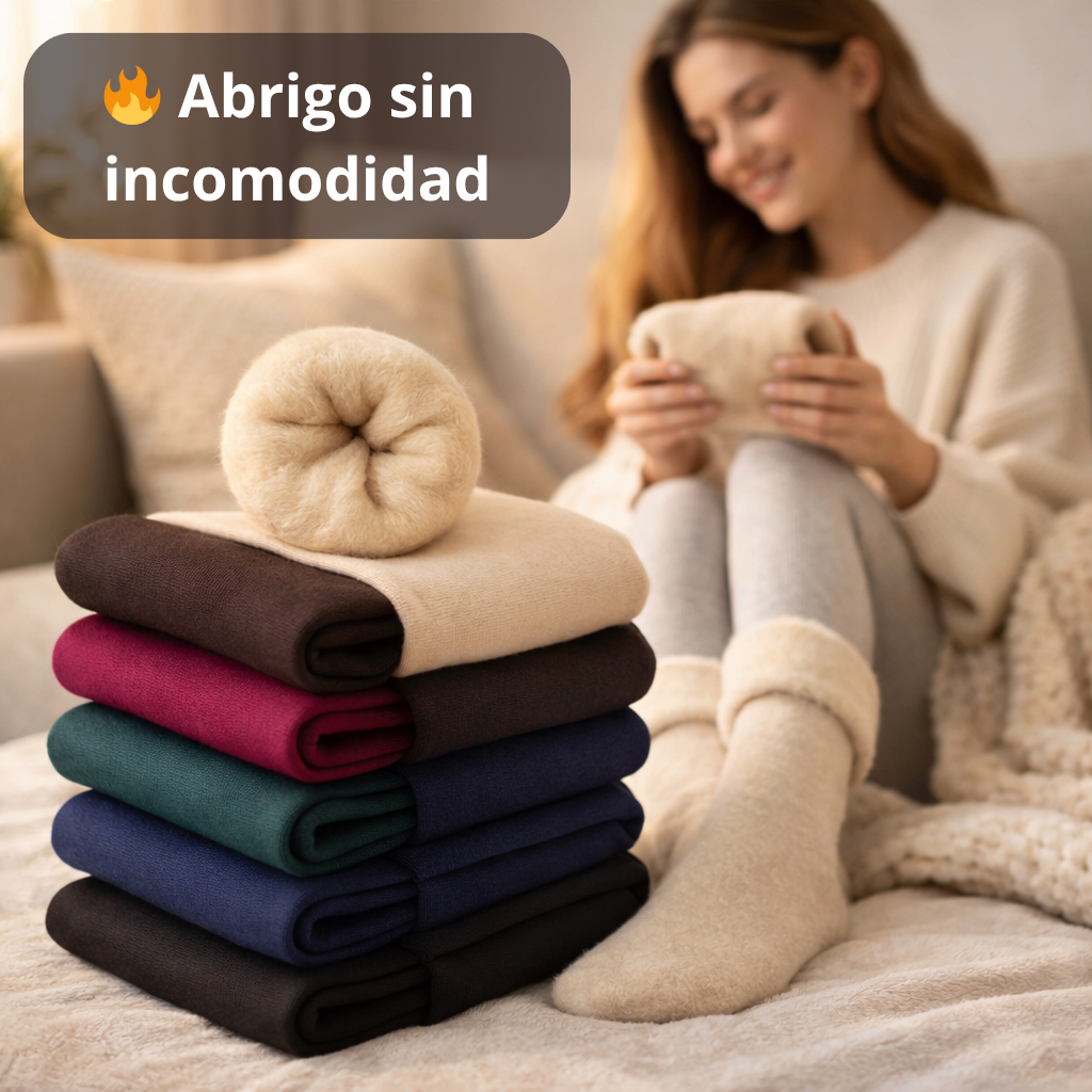 Pack 12 Calcetines Termico Suaves